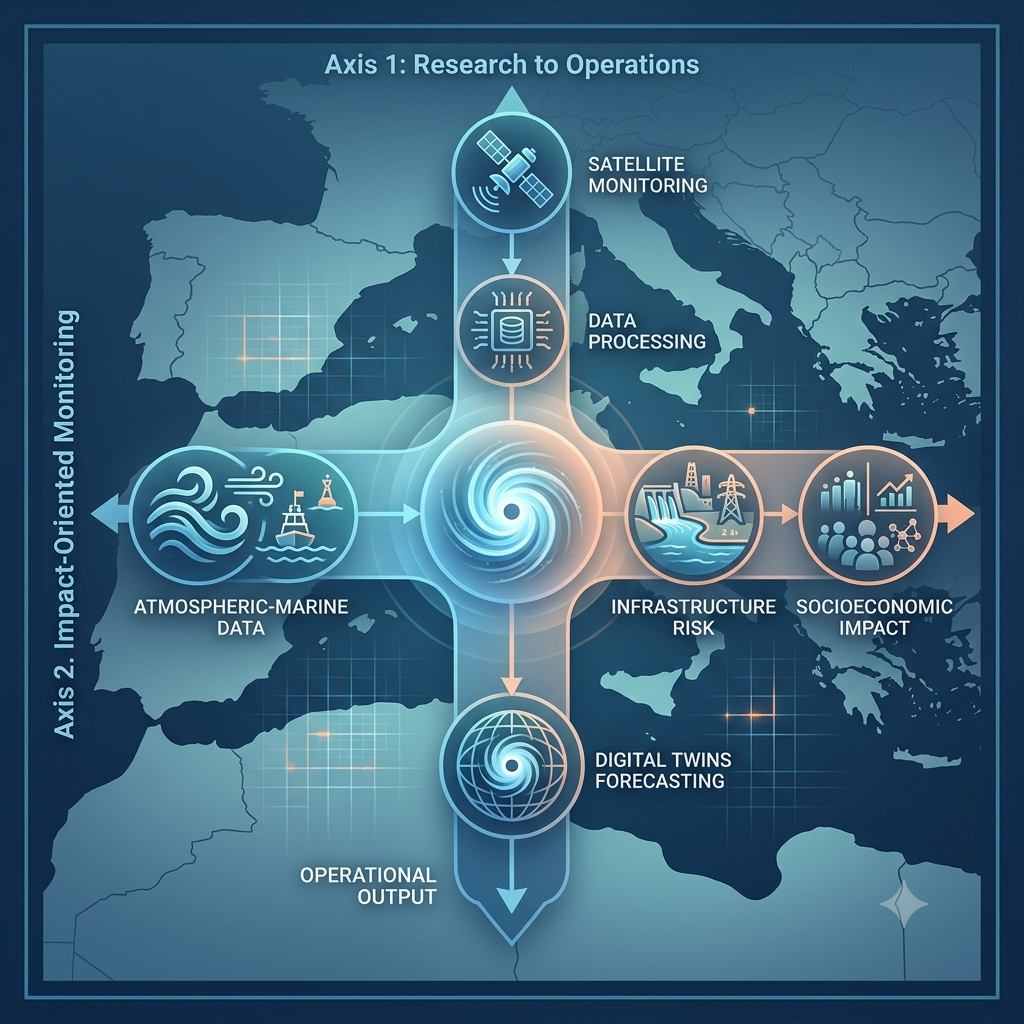 Digital Twin simulation of Medicane Ianos